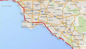 Laguna Beach California Map Drive the Pacific Coast Highway In southern California