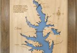 Lake Conroe Texas Map Lake Conroe Texas Wood Laser Cut Map Phds On Artfire