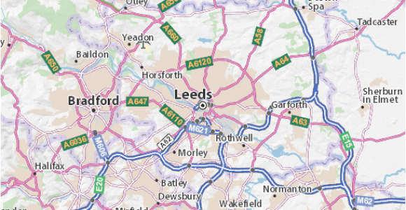 Leeds Map England Leeds Map Detailed Maps for the City Of Leeds Viamichelin