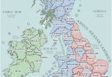 Lindisfarne England Map Anglo Saxon Invasion Of the British isles Anglofile Map