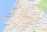 Little Italy Map Nyc New York City Midtown West Neighborhood Map