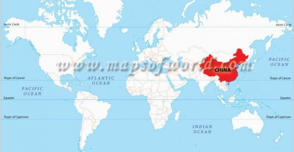 Location Of England On World Map Location Map Of China Shows where is Its Presence In the