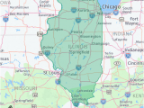 Longview Texas Zip Code Map Listing Of All Zip Codes In the State Of Illinois