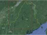 Maine Canada Border Map the Center for Land Use Interpretation