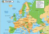 Major Cities In Europe Map Map Of Europe with Facts Statistics and History