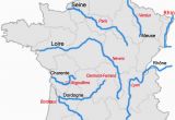 Major Rivers In France Map List Of Rivers Of France Wikipedia