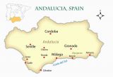 Map andalucia Region Spain andalusia Spain Cities Map and Guide