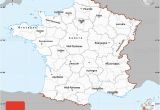 Map Brest France Gray Simple Map Of France Single Color Outside