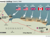 Map Caen France D Day normandy Landings Map Wwii Europe 1944 D Day