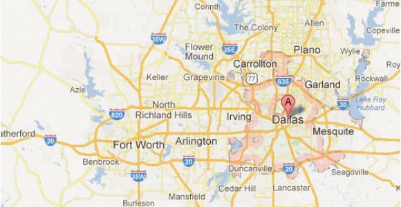 Map Dallas Texas Surrounding area Dallas fort Worth Map tour Texas