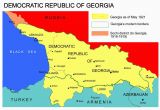 Map Georgia Russia sochi Conflict Wikipedia