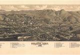 Map Golden Colorado Historic Map Golden Co 1882 Maps Pinterest Colorado