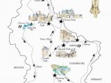 Map My Route Ireland A Road Trip In Luxembourg Free Printable Map for A Great