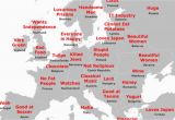 Map Of Airports In Europe the Japanese Stereotype Map Of Europe How It All Stacks Up