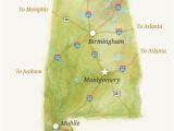 Map Of Alabama Airports Getting to Alabama Driving Directions Airports Mass Transit and