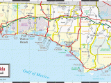 Map Of Alabama and Florida Highways Florida Panhandle Map