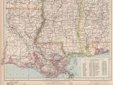 Map Of Alabama and Mississippi Beaches Vintage Map Of the Gulf Coast Stock Photos Vintage Map Of the Gulf