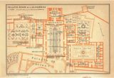 Map Of Alhambra Spain 1906 the Alhambra Floor Plan Moorish islamic Architecture