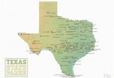 Map Of All Texas State Parks Amazon Com Best Maps Ever Texas State Parks Map 18×24 Poster Green