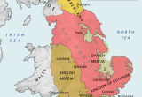 Map Of Ancient Kingdoms Of England Danelaw Wikipedia