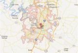 Map Of Austin Texas and Surrounding area Texas Maps tour Texas