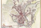 Map Of Bath England 1836 Map Of Bath by Moule B A T H England Uk Bath Map Bath