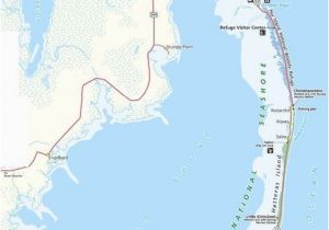 Map Of Beaches In north Carolina Map Of the Outer Banks Including Hatteras and Ocracoke islands