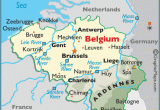 Map Of Belgium In Europe Belgium Belgium S Two Largest Regions are the Dutch