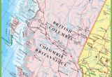 Map Of British Columbia Canada with Cities Large Detailed Map Of British Columbia with Cities and towns