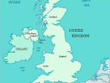 Map Of British isles and Ireland Map Of the British isles