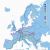 Map Of Bulgaria In Europe E8 Long Trail In Europe 9 Countries 2290 Miles From