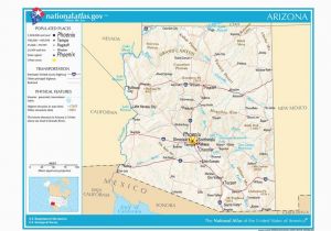 Map Of California Arizona Border Maps Of the southwestern Us for Trip Planning
