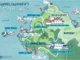 Map Of California Coast Hwy 1 17 Mile Drive Must Do Stops and Proven Tips