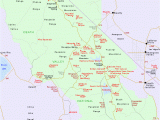 Map Of California Desert Region Map Of Death Valley National Park California Nevada