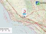 Map Of California Faults Map southern United States Refrence Traffic Map southern California