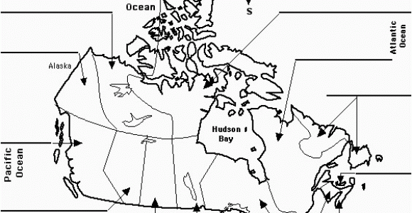 Map Of Canada Blank for Labelling 53 Rigorous Canada Map Quiz