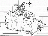 Map Of Canada for Students to Label 53 Rigorous Canada Map Quiz