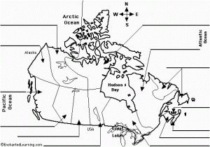 Map Of Canada for Students to Label 53 Rigorous Canada Map Quiz