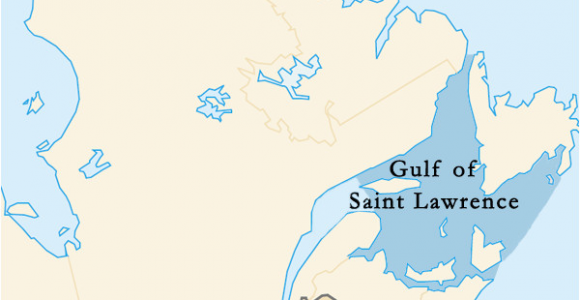 Map Of Canada Gulf Of St Lawrence Gulf Of Saint Lawrence Wikipedia