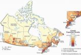 Map Of Canada Population Density Canada Visual Communication Inspiration Tips tools Map