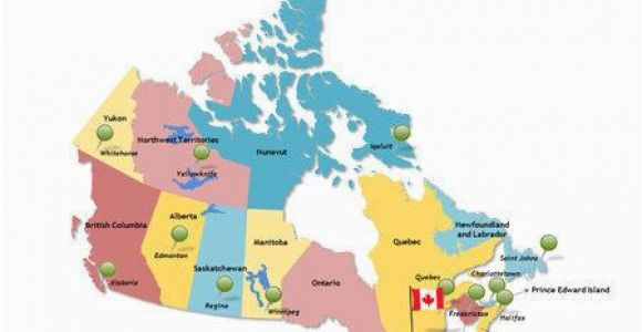 Map Of Canada Provinces and Capitals Quiz Canada Provincial Capitals Map Canada Map Study Game Canada