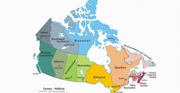 Map Of Canada Provinces Territories and Capitals Canadian Provinces and the Confederation