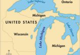 Map Of Canada with Great Lakes Map Of Michigan and Ontario Canada Image Result for Map Of Mi Lakes