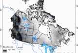 Map Of Canada with Scale Hess Historical Drought Patterns Over Canada and their