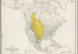 Map Of Centennial Colorado Map Of Bison Distribution Over Time This Map Depicts the Shrinking