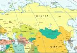 Map Of Central Europe and northern Eurasia Political Map Of Russia and northern Eurasia