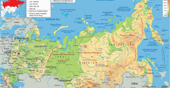 Map Of Central Europe and northern Eurasia Political Map Of Russia and northern Eurasia