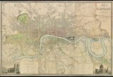 Map Of Central London England Fascinating 1830 Map Shows How Vast Swathes Of the Capital Were