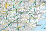 Map Of Central north Carolina north Carolina Map