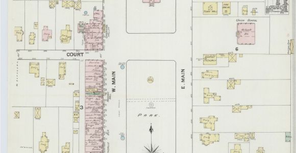 Map Of Chardon Ohio Sanborn Fire Insurance Map From Chardon Geauga County Ohio